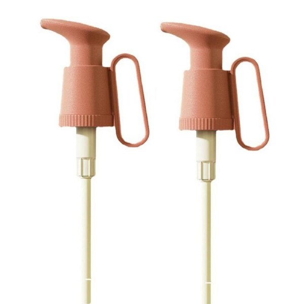 2 Pack universal quantitative dispensing pump for seasoning bottle