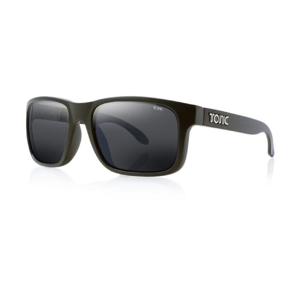Tonic Mo Polarised Sunglasses with Glass Grey Photochromic Lens & Black Frame
