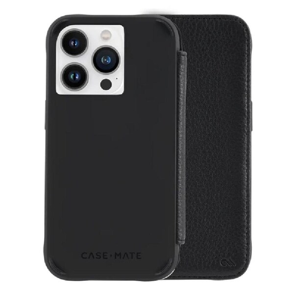 Case-Mate Wallet Folio MagSafe Case For iPhone 14 Pro - Black