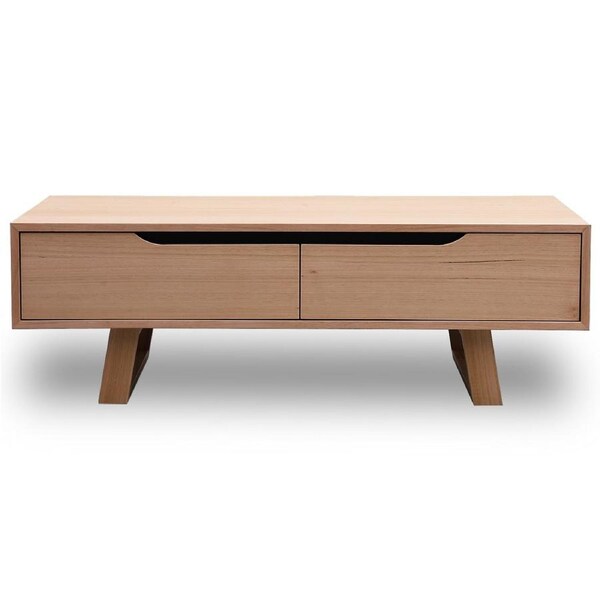 Grayson Messmate Veneer 2 Drawer Coffee Table