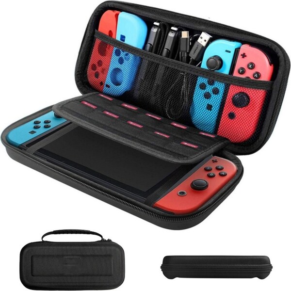Protective Hard Shell Travel Carrying Case Pouch for Nintendo Switch Console