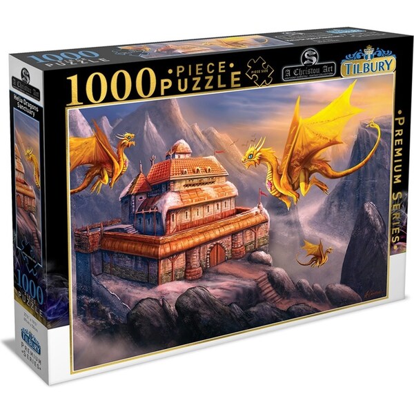 1000pc Tilbury Helia Dragons Sanctuary 69x50cm Jigsaw Puzzle Family/Kids Toy