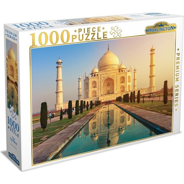 1000pc Harlington The Taj Mahal 69x50cm Jigsaw Puzzle Pieces Family/Kids Game