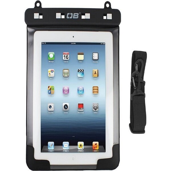 Overboard Waterproof Tablet / iPad Case Large - Black AOB1086