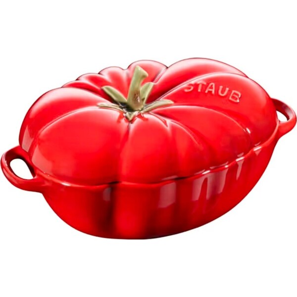 Staub Enamelled Tomato Cocotte 0.5L - Red