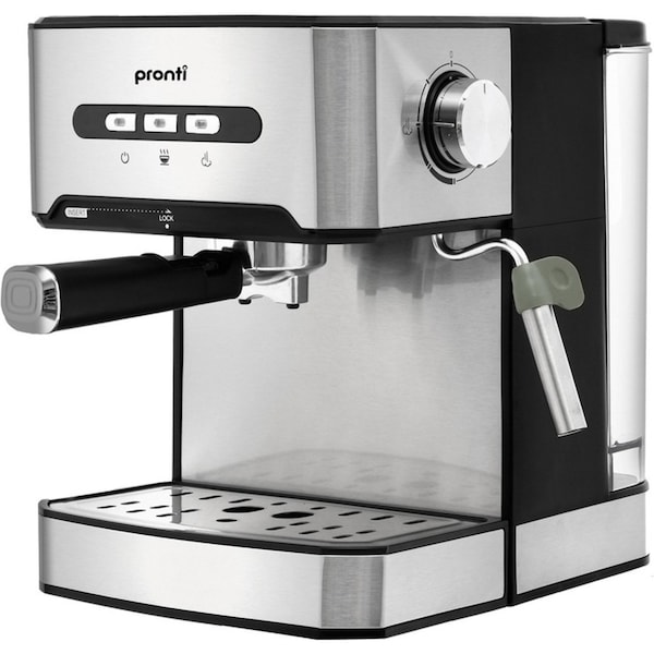 Pronti 1.6L Automatic Coffee Espresso Machine with Steam Frother