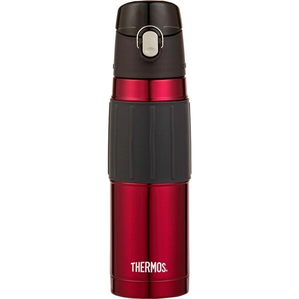 Thermos Vacuum Insulated 530ml Drink Flask Hydration Tumbler Water Bottle Red