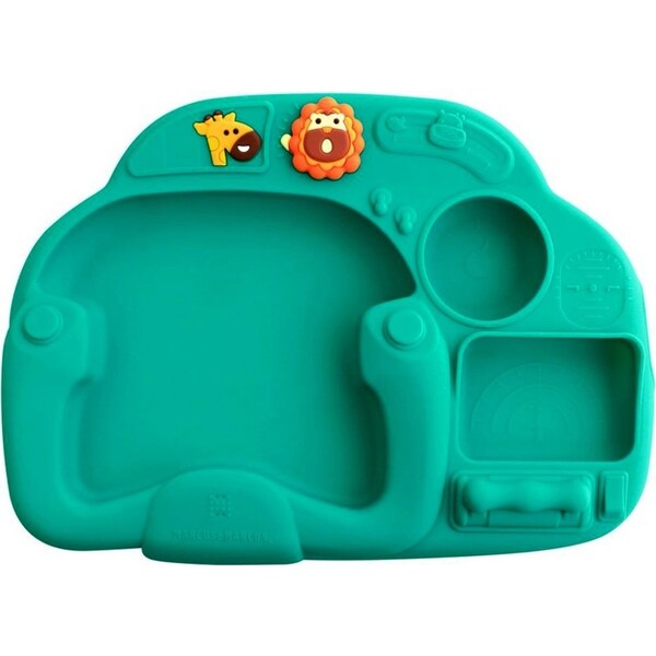 Marcus & Marcus 24.8cm Creative Suction Plate Little Pilot Olie Baby/Toddler 6m+