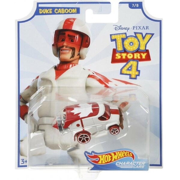 Hot Wheels Toy Story 4 Duke Caboom Character Car
