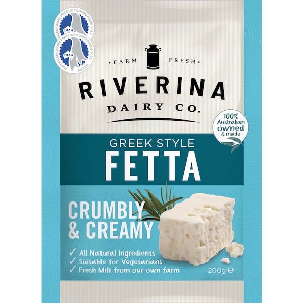 Riverina Dairy Greek Style Fetta 200g