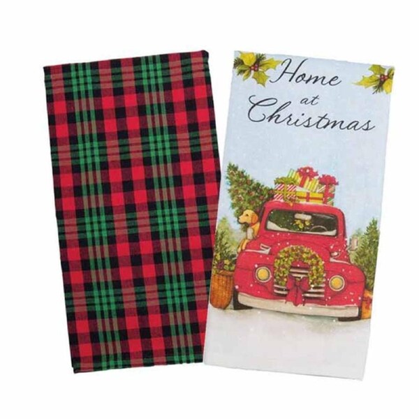 Lang Kitchen Tea Towels Set of 2 Home For Christmas