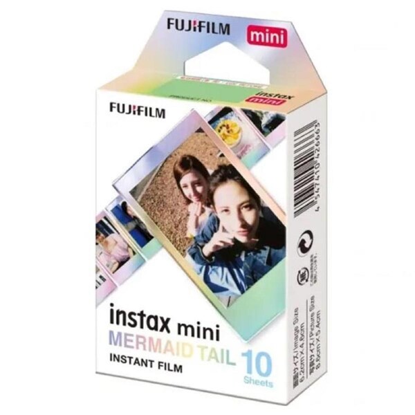 Fujifilm Instax Mini Film Mermaid Tail - 10 Sheets