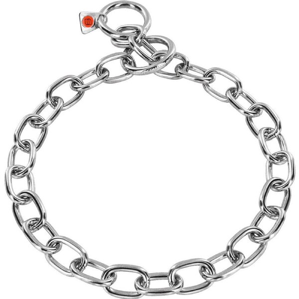Herm Sprenger Strong Dog Chain Stainless Steel Fur Saver 63cm x 4mm