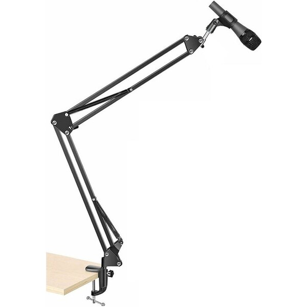 Microphone Suspension Boom Scissor Arm Stand