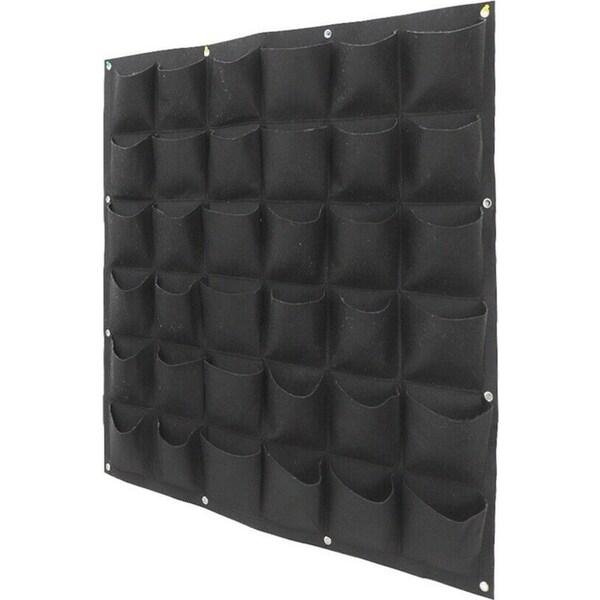 Home Garden Outdoor Vertical Hanging Planter Bags - 36 Pockets
