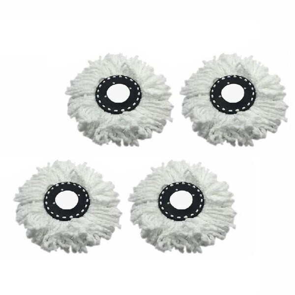 Home Floor Cleaning Spin Mop Replacement Head Cleaner - 4x