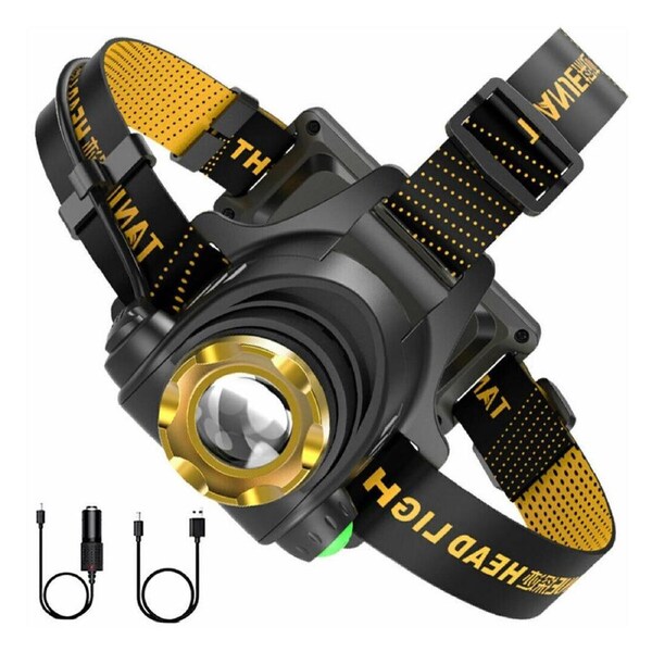 Rechargeable USB LED Headlamp - 12000000lm