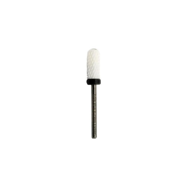 Billionaire - Ceramic Nail Drill Bit 3/32" Large Barrel Round Smooth (RX) White
