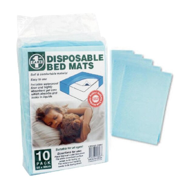 10PCS Disposable Bed Mat Waterproof Mattress Protect Kids Child Toilet Training 60x90cm