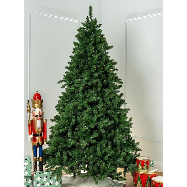 Vienna Pine Green 7.5ft Pre-Lit Christmas Tree