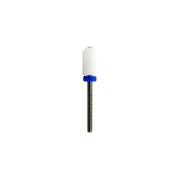 Billionaire - Ceramic Nail Drill Bit 3/32" Large Barrel Round Smooth (RM) White