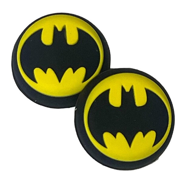 Thumb Grips x 2 For PS4 PS5 XBOXONE Xbox Series X Toggle Cover Cap - Batman