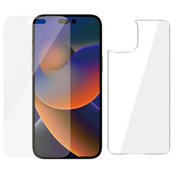 Soft PET Film Screen Protector Guard for Apple iPhone 14 PRO Front and Back