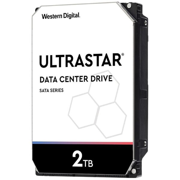 Western Digital Ultrastar 2TB 3.5" Enterprise HDD SATA 128MB 7200RPM 512N SE [1W10002]