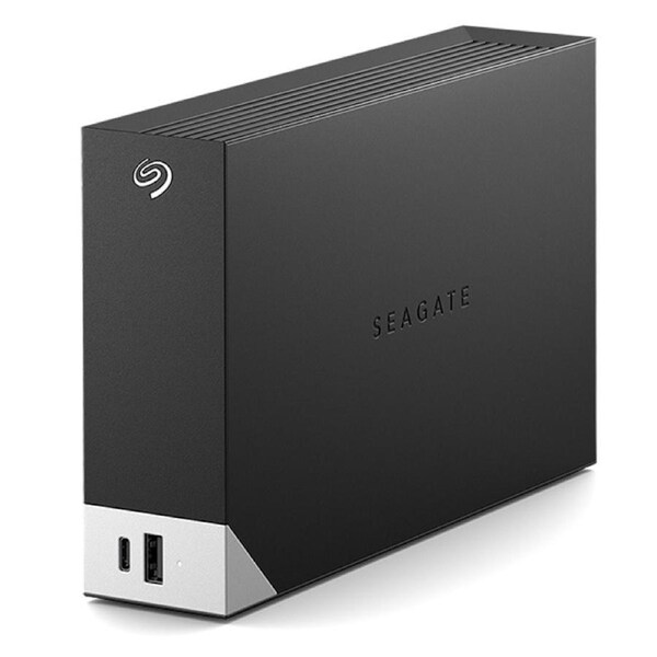 Seagate 14TB One Touch Hub, External Hard Drive Desktop HDD with USB-C & USB 3.0 [STLC14000400]