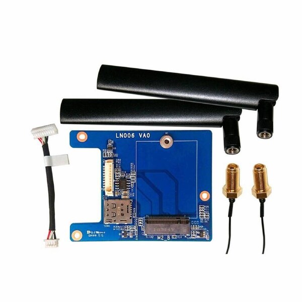 Shuttle M.2 adapter, antennas and cables for M.2 LTE modules for DS20U series, DH32U series, DH470, DL20N series, DH610, DH670, DH610S, XH510G2