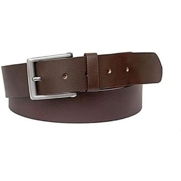 Ozoffer Classic Men's Mens Dress Casual Belt 120cm Dress Pin Waist Strap Belt Buckl