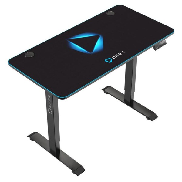 OneX GDE1200SH Electric Height Adjustable Gaming Desk Black