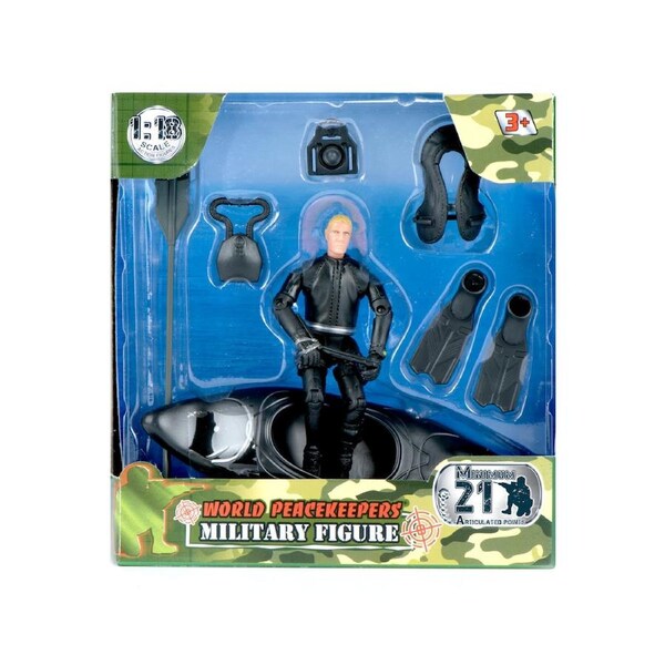 Military Figure with Accessories - Kayak