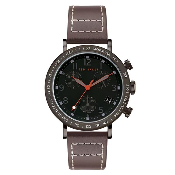 Ted Baker Marteni Brown Leather Strap Watch (BKPMRF902)