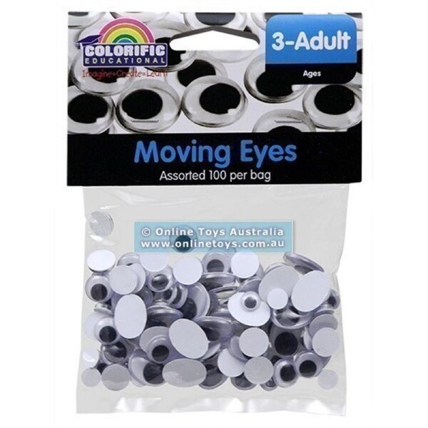 Colorific - Moving Eyes - Black and White