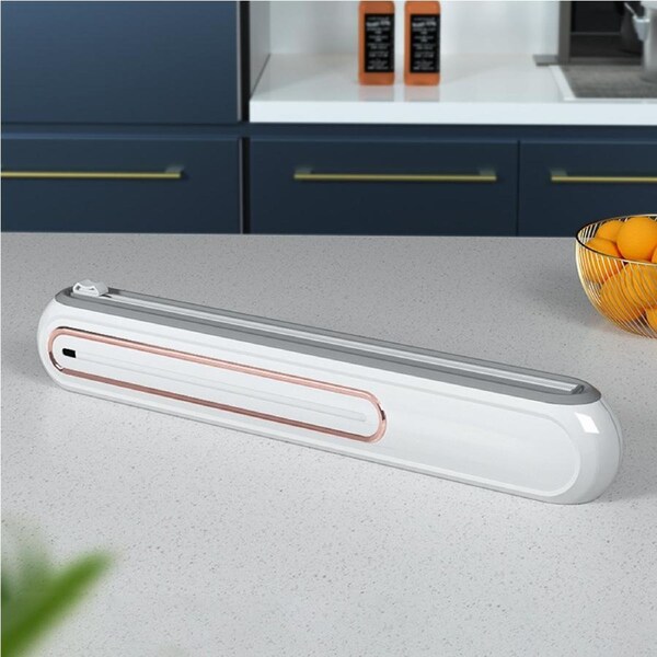 Fresh Film Cutter Suction Cup Type Wall Hanging Cutting Box Kitchen Divider