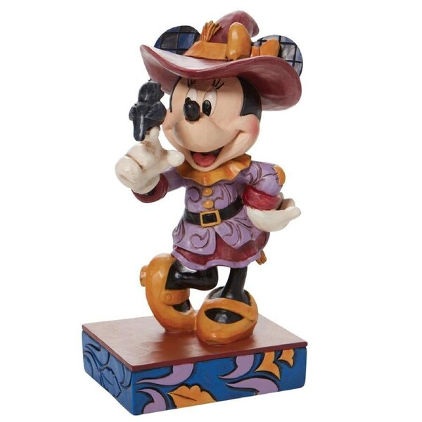 Disney Traditions by Jim Shore - Minnie Mouse Scarecrow Figurine 16.5cm