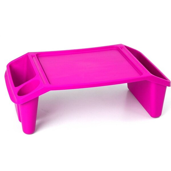 Tuff Play 56x36cm Learner Kids Lap Table Children Desk 3y+ w/ Cup Holder Pink