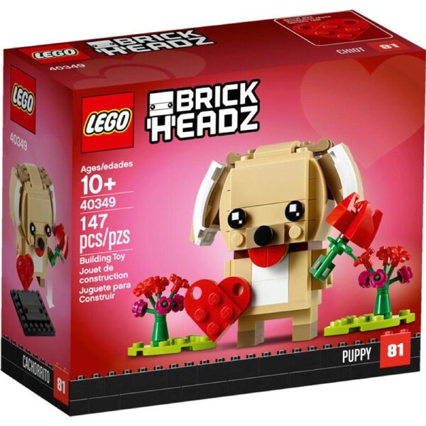 LEGO 40349 - BrickHeadz Valentine's Puppy