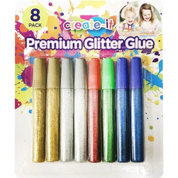 40pcs Glitter Glue Sticks Multi Colour Kids For Art Craft DIY Scrapbooking Decor