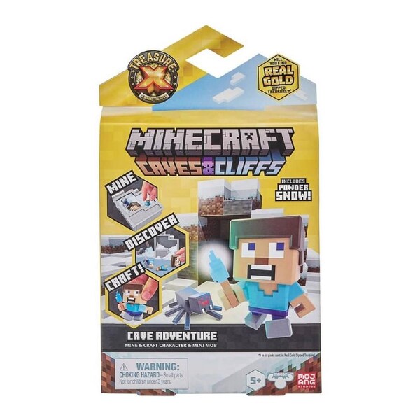 Treasure X - Minecraft Caves & Cliffs Cave Adventure Pack