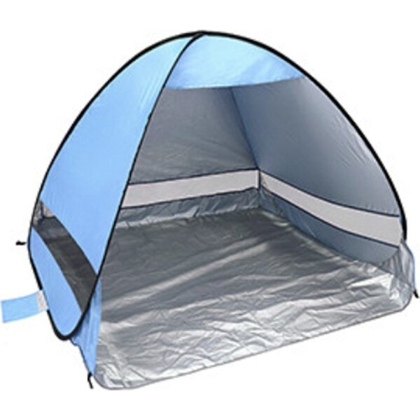 Good Vibes UPF50+ UV Sun Protection 165x150cm Pop-Up Picnic/Beach Tent w/ Bag