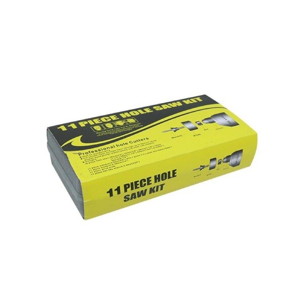 11 Piece Hole Saw Set Drill Bit Home Work Tools DIY S768