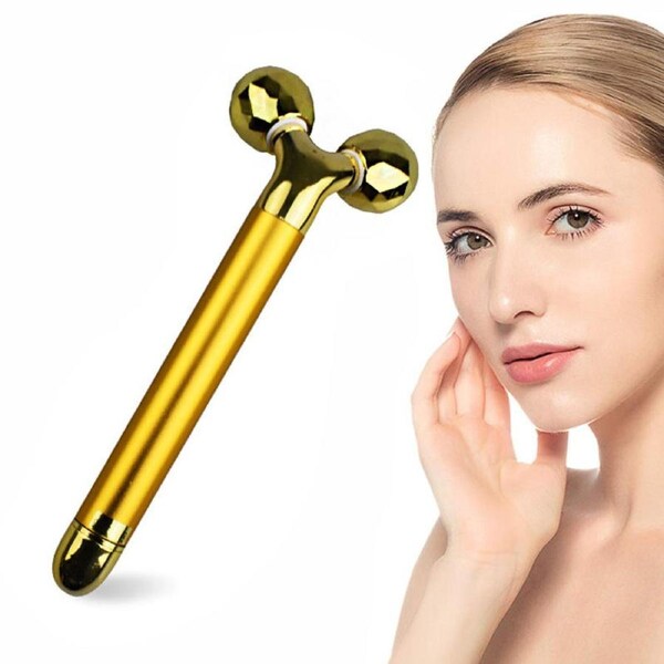 Catzon Electric Facial Massager 3D Roller Massager-Gold