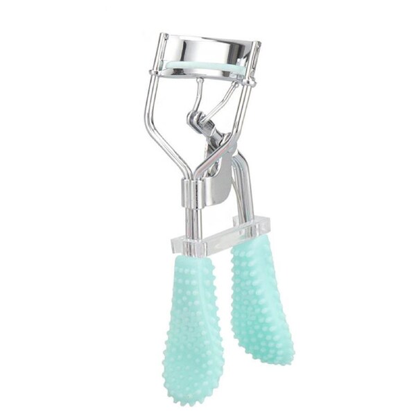 Catzon Non-Slip Handle Eyelash Curler Professional Beauty Tool-Blue