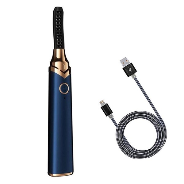Catzon USB Charging Electric Eyelash Curling Eyelash Heater-Blue