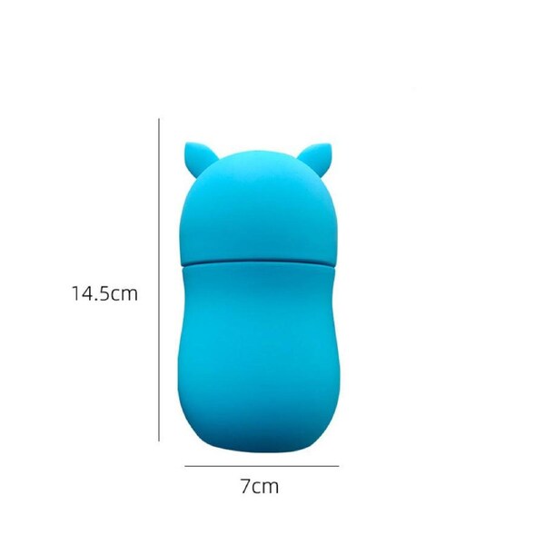 Catzon Silicone Ice Roller Reusable Facial Treatment Tool-Unicorn Blue