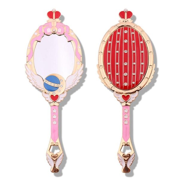 Catzon Sailor Moon Holding Makeup Mirror Birthday Gift-Pink