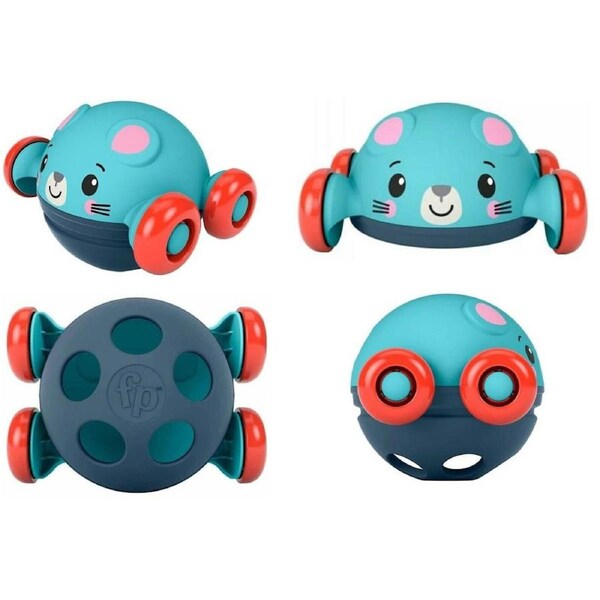 Fisher Price Baby Roll Pop and Zoom Friends Car - Mouse