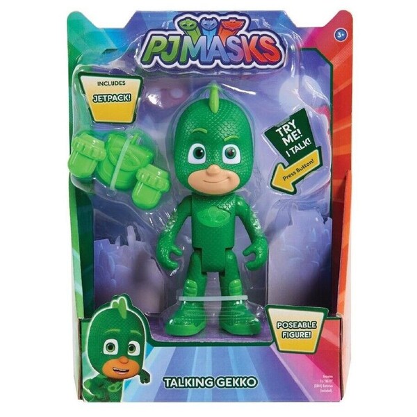 PJ MASKS Deluxe Talking Gekko Figure Toy